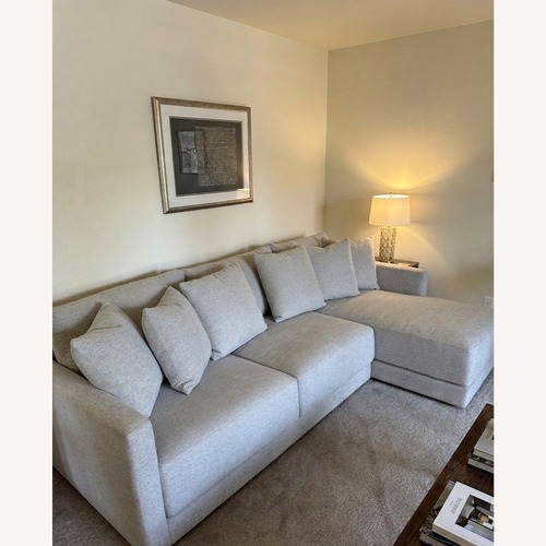 Used Crate & Barrel Gather Deep 2-Piece Sectional for sale on AptDeco