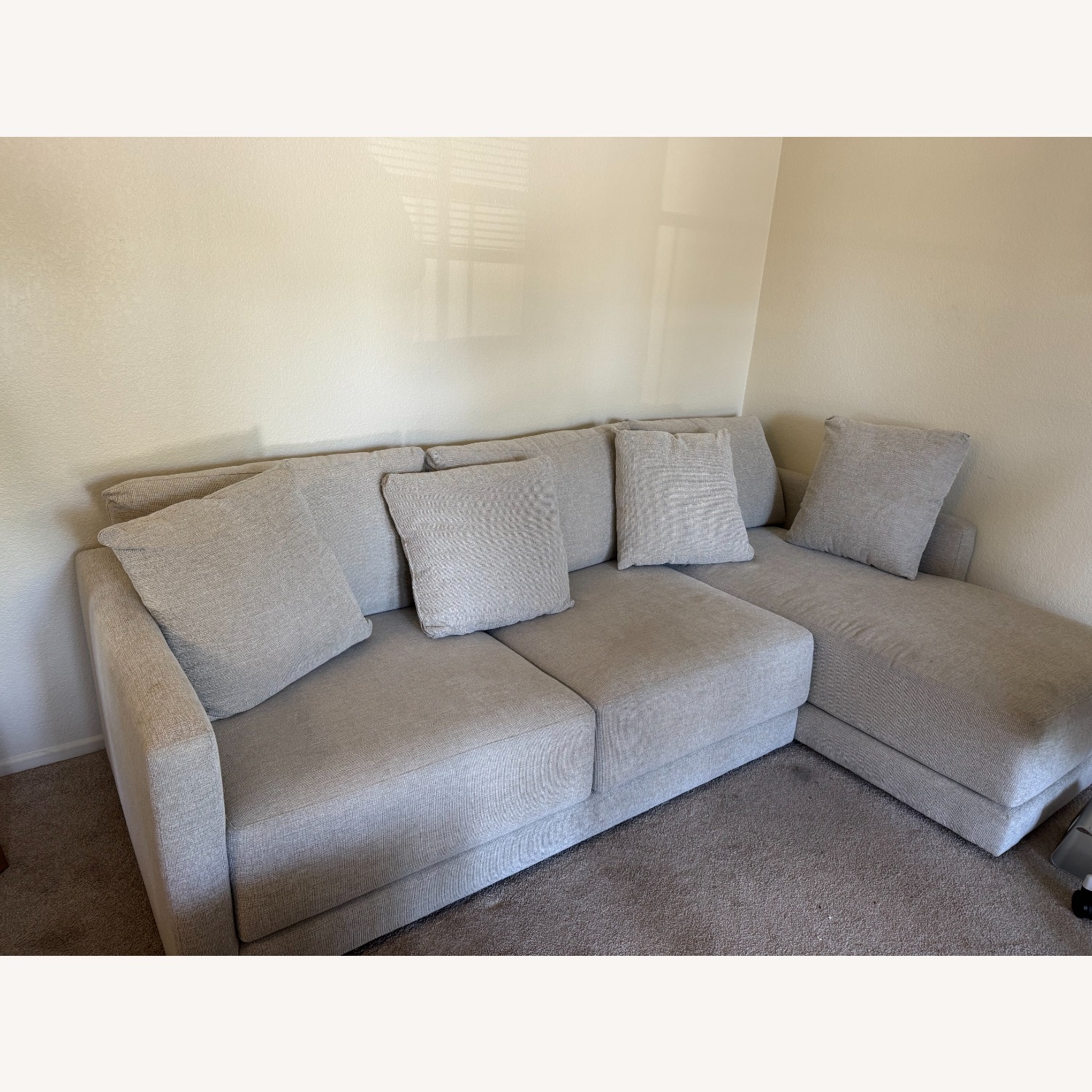 Crate & Barrel Gather Deep 2-Piece Sectional - image-4