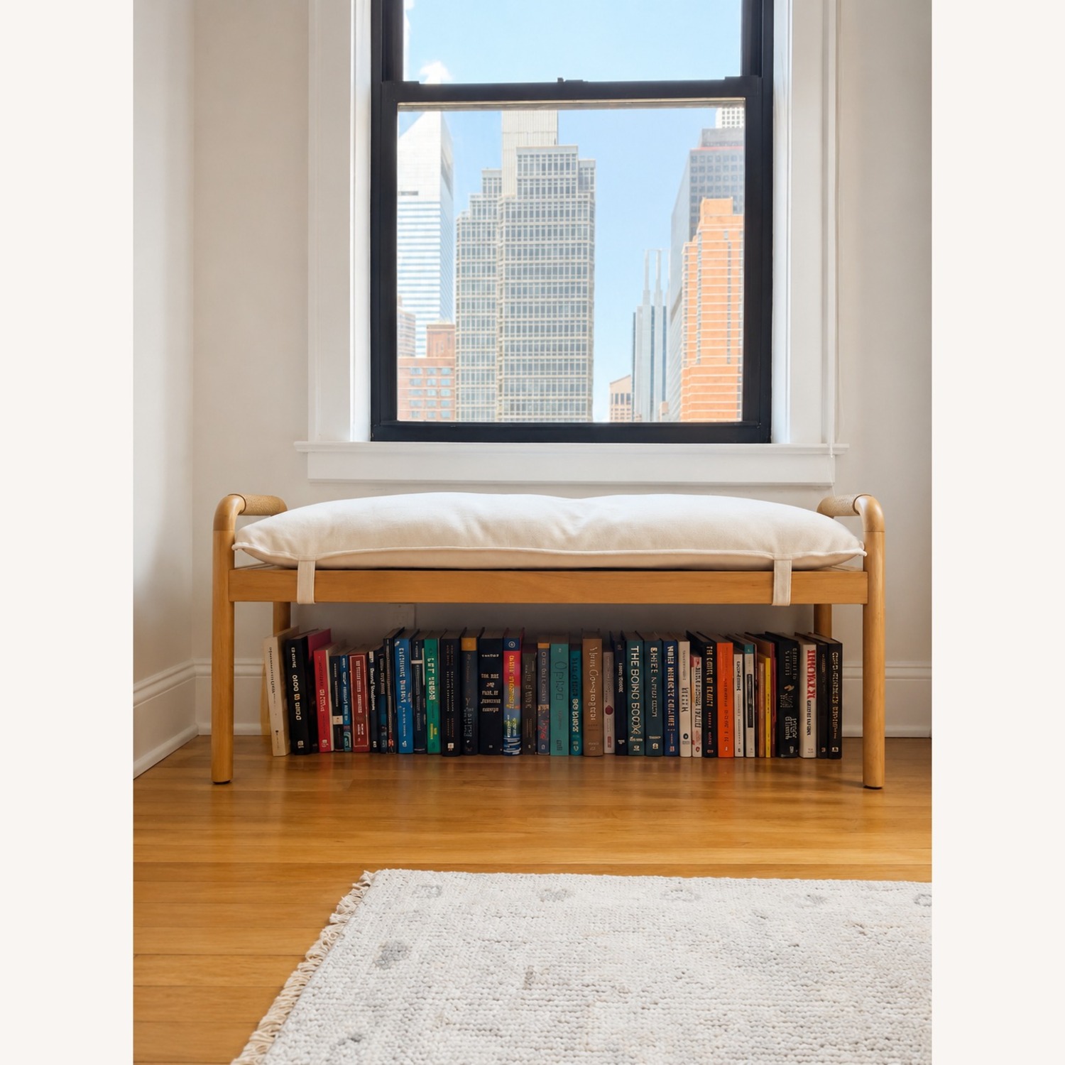 Target Ventura Natural Wood Bench - image-4