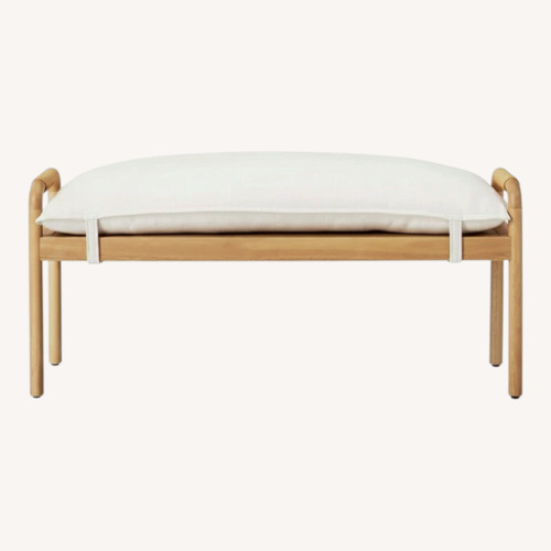 Used Target Ventura Natural Wood Bench for sale on AptDeco