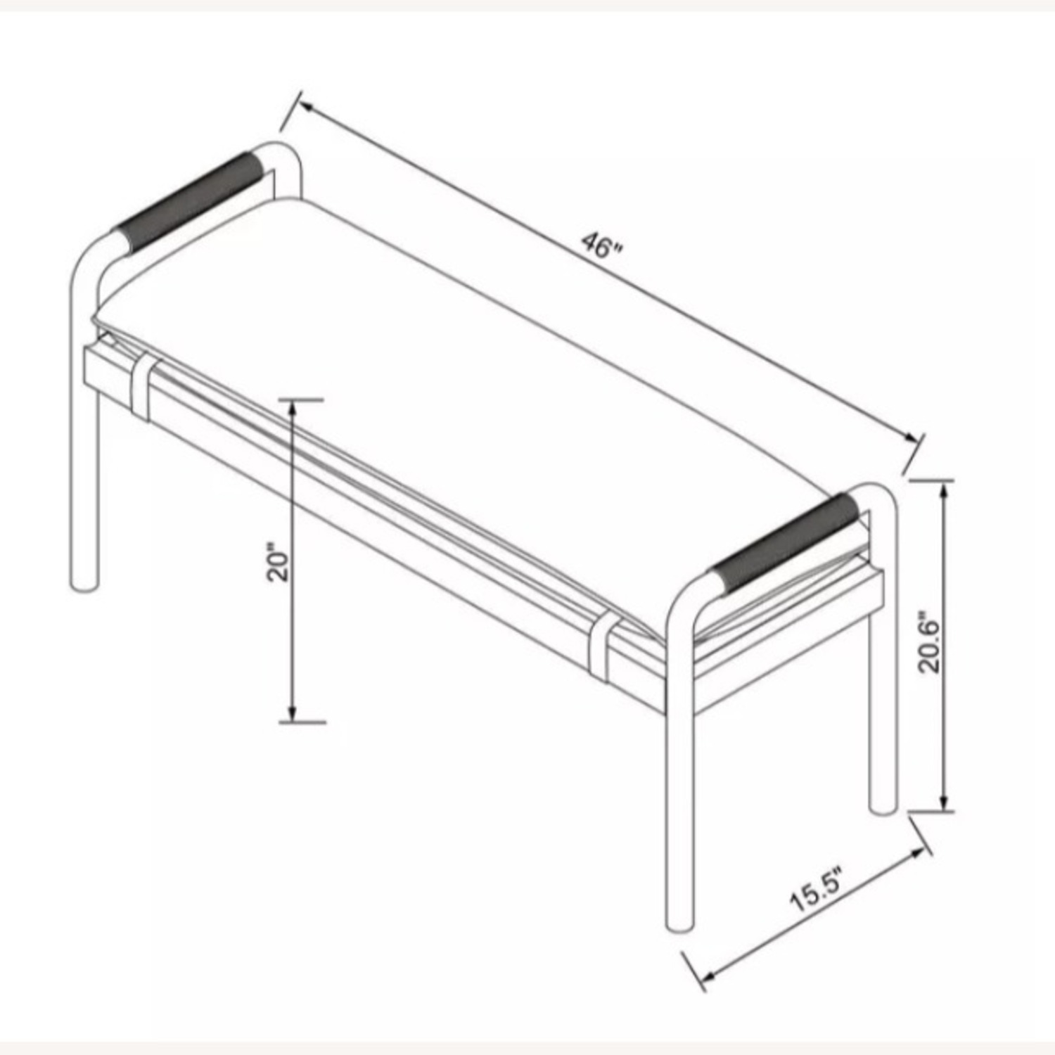 Target Ventura Natural Wood Bench - image-3