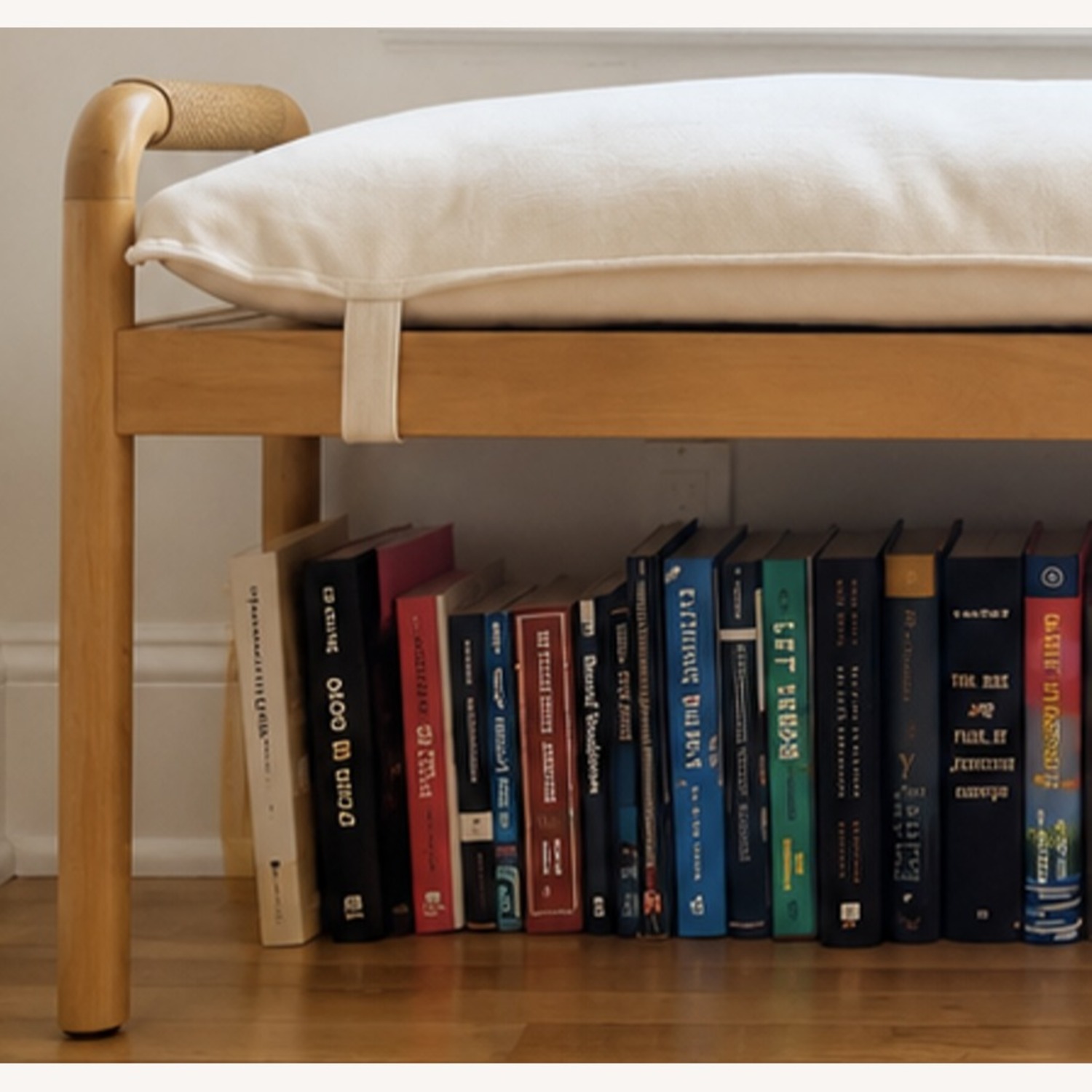 Target Ventura Natural Wood Bench - image-1