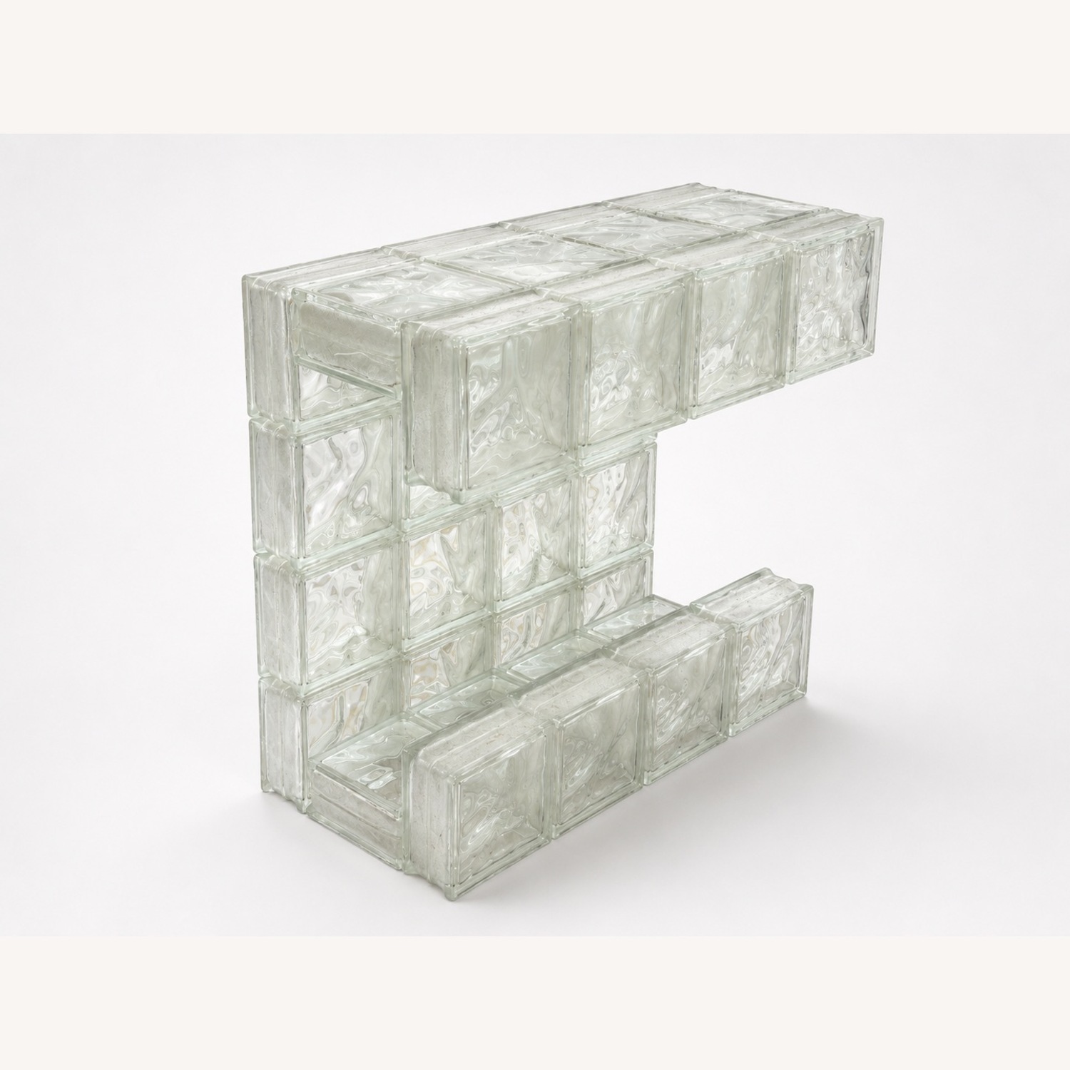 Glass Block Table - image-2