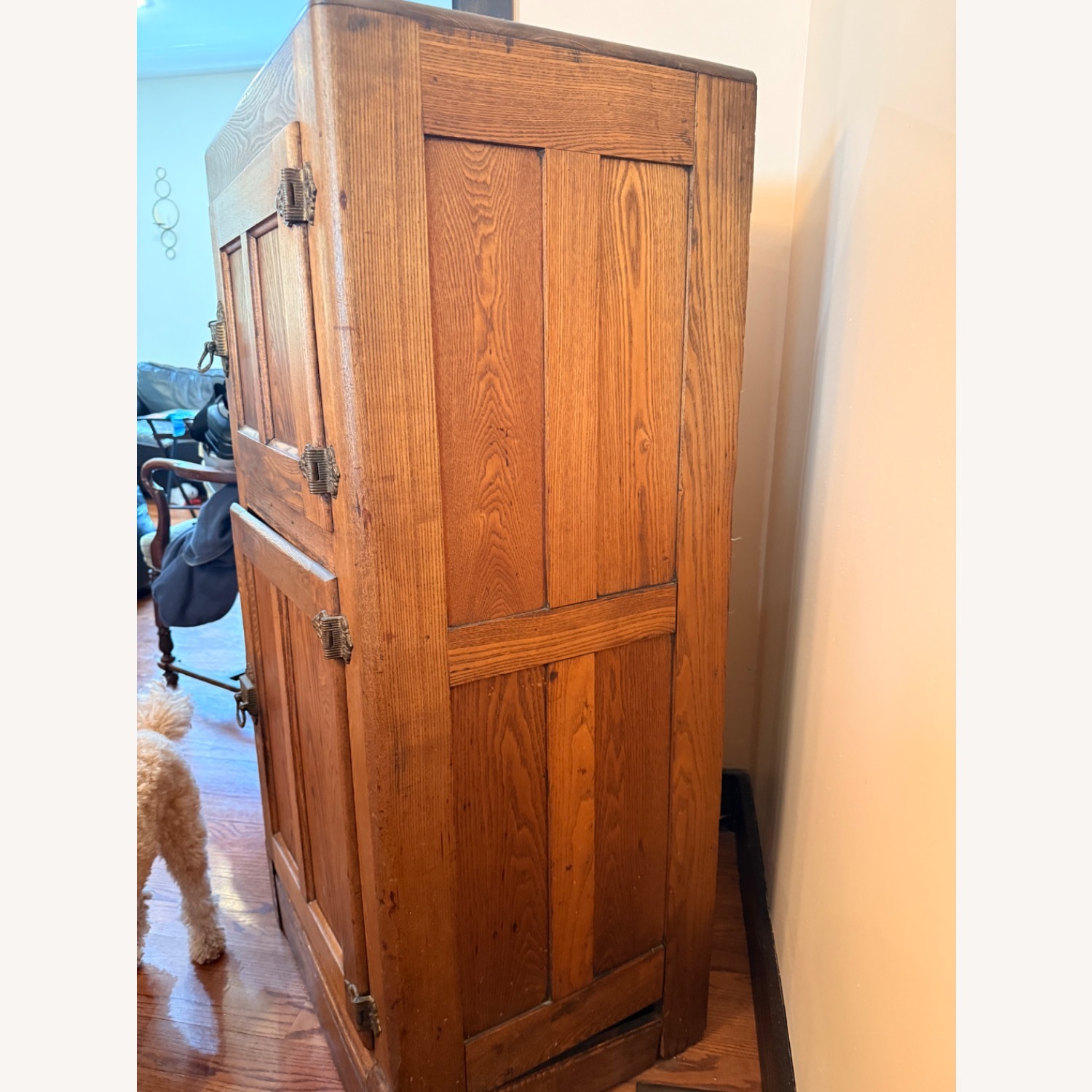 Natural Oak Ice Box - image-2