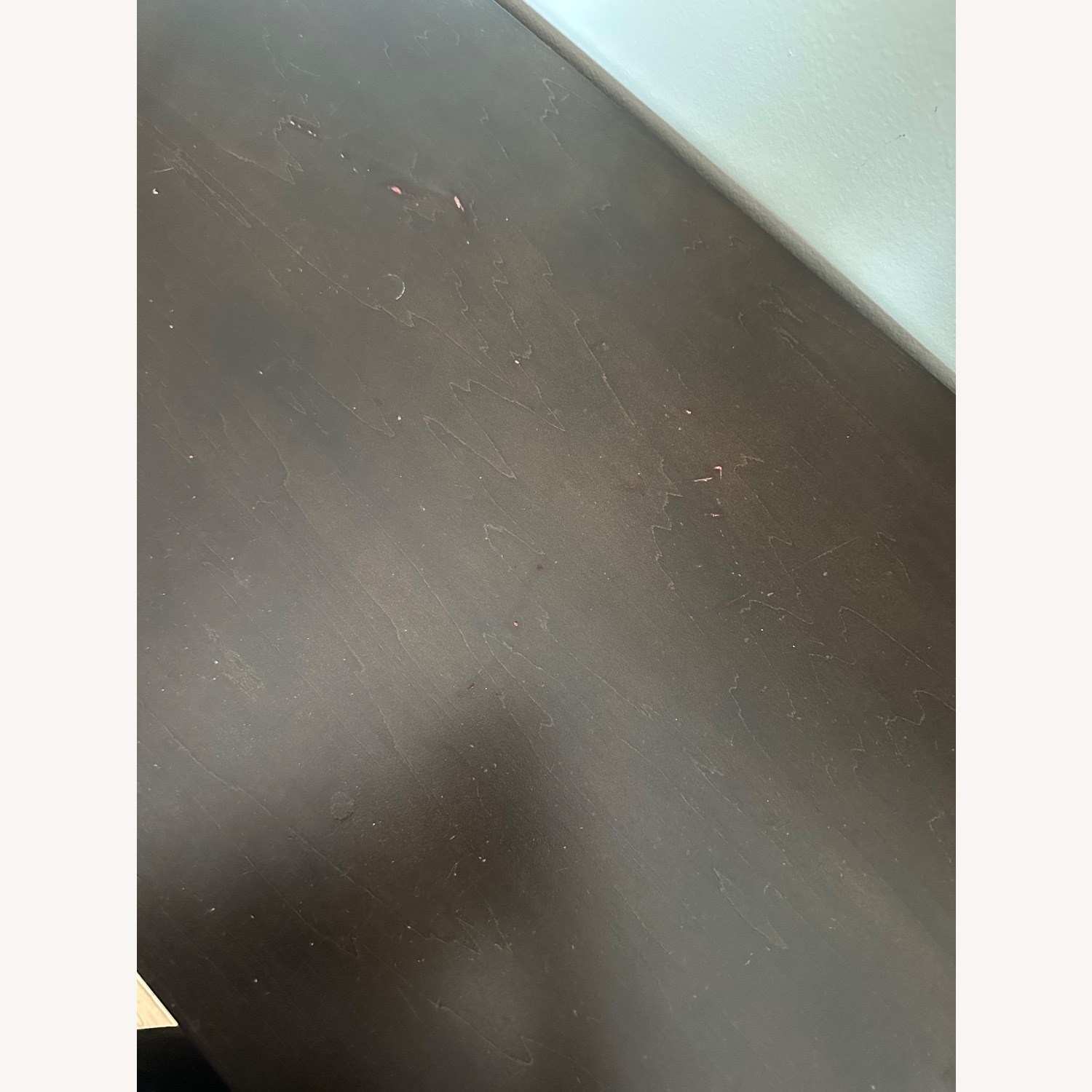 Dark Brown Wood Dresser - image-3