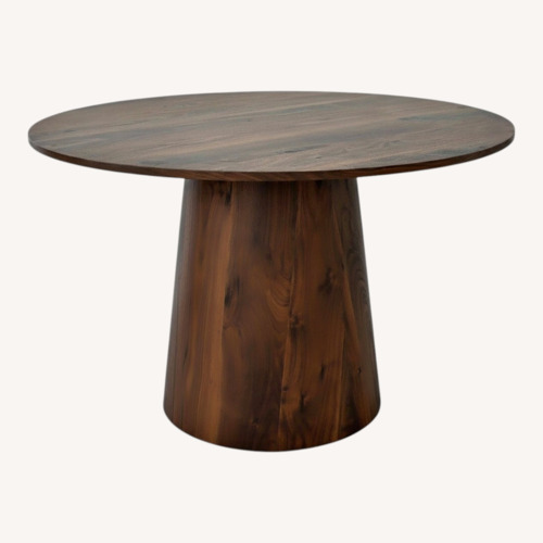 Used Wayfair 46" Round Pedestal Dining Table for sale on AptDeco