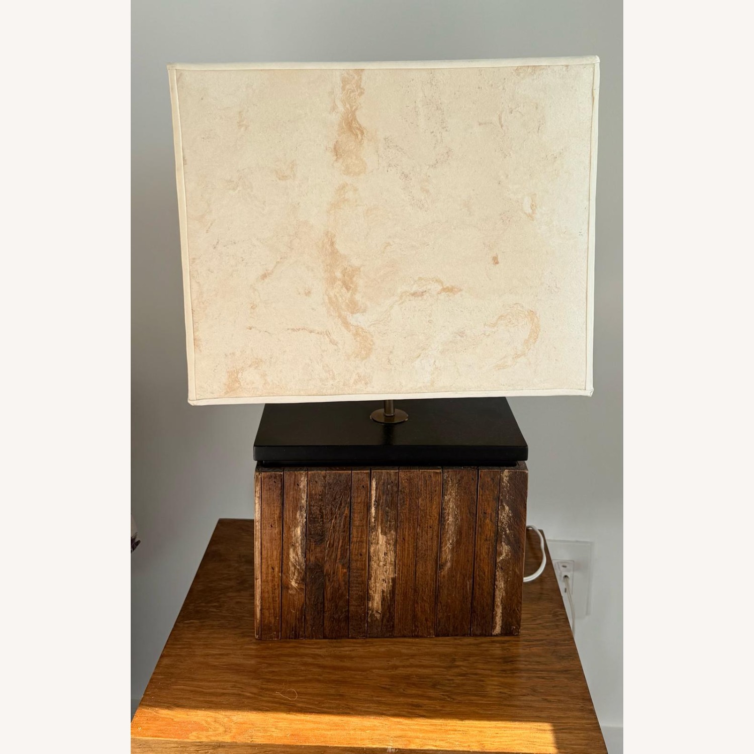 Rustic Solid Wood Table Lamps - image-3
