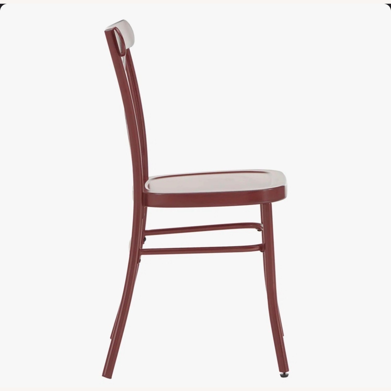 Wayfair Aliha Red Metal Dining Chairs - image-3