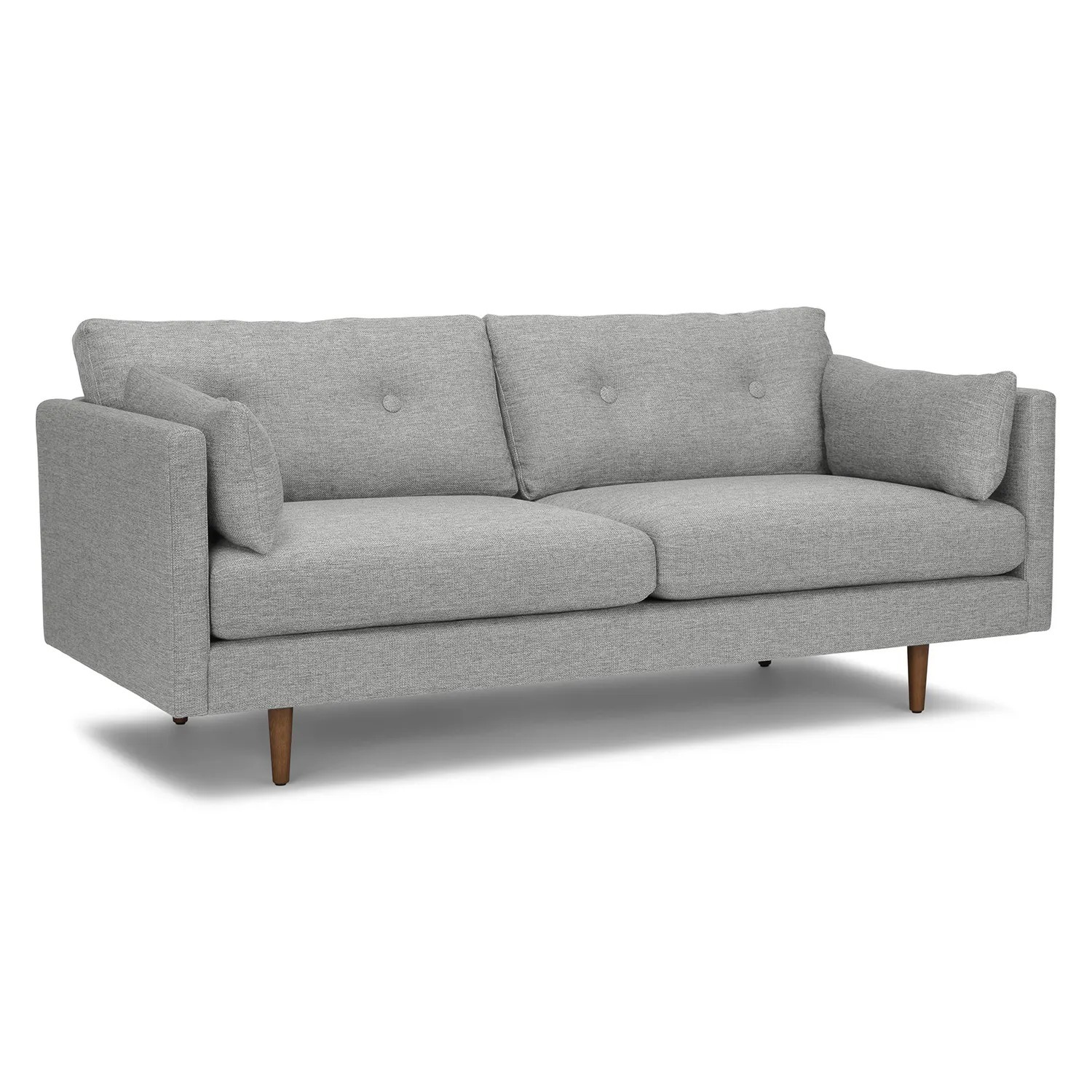 Article Anton Light Gray Fabric 2 Seater Sofa - image-6