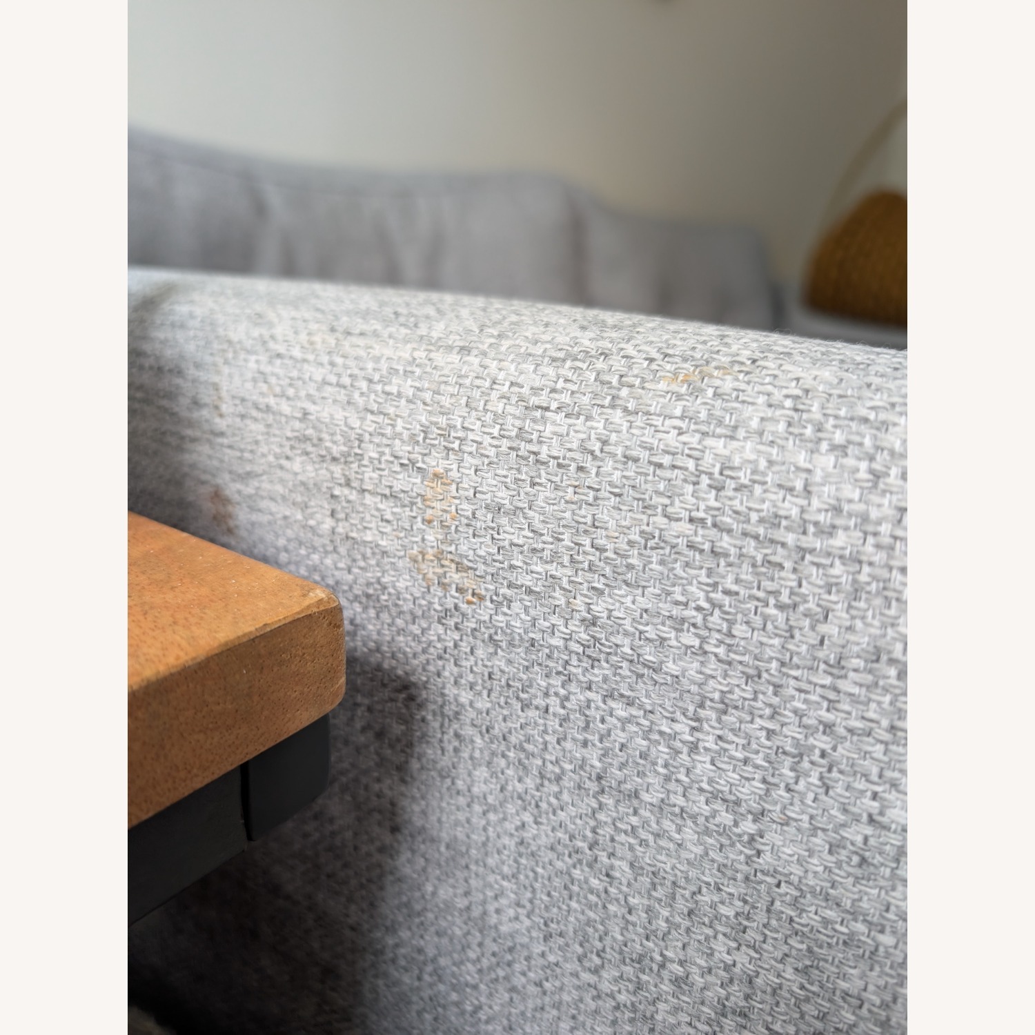 Article Anton Light Gray Fabric 2 Seater Sofa - image-4