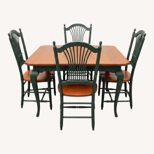 Used French Country Maple Dining Set for sale on AptDeco
