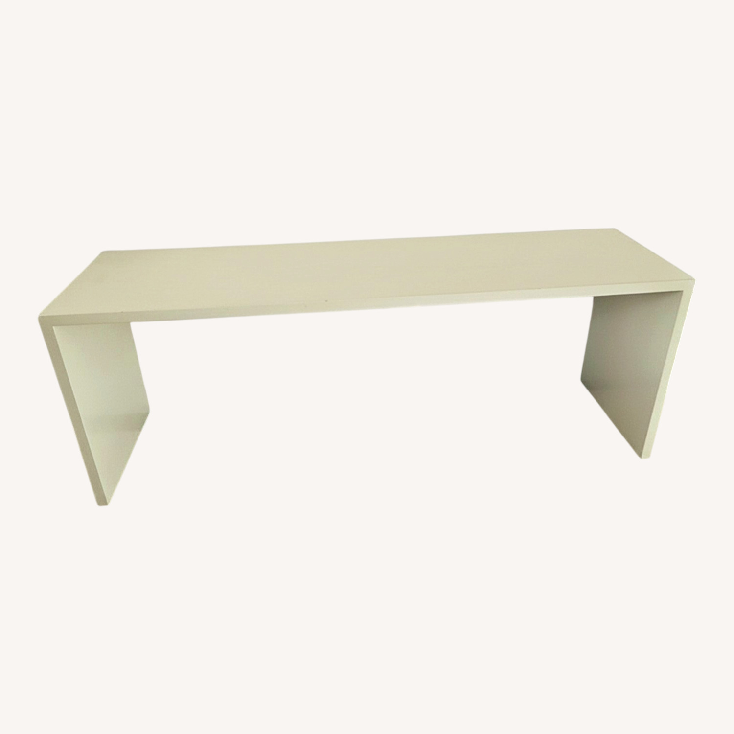 Modern Sand Lacquer Console Table - image-0