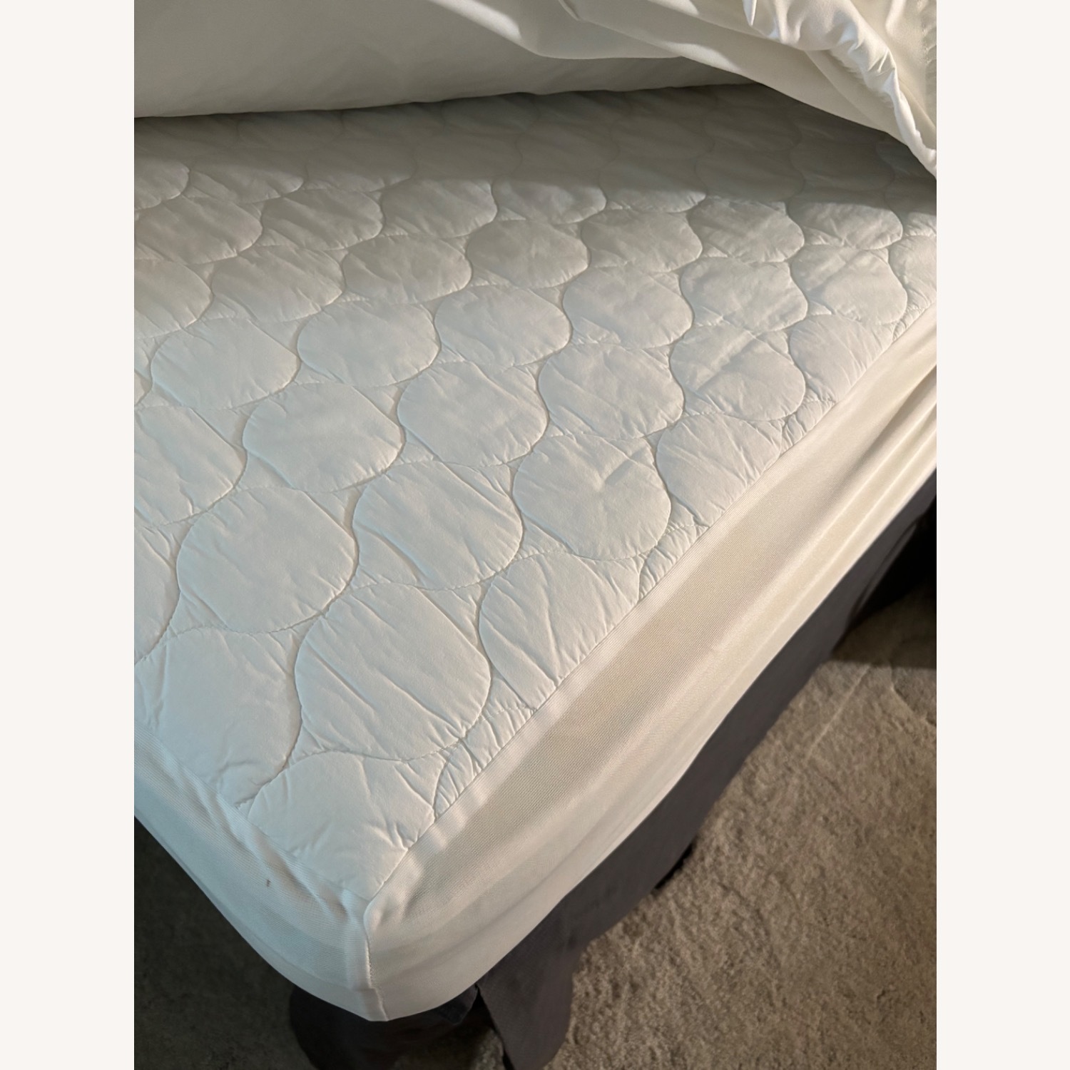 Vintage/Antique Finds White Wicker Full Bed - image-4