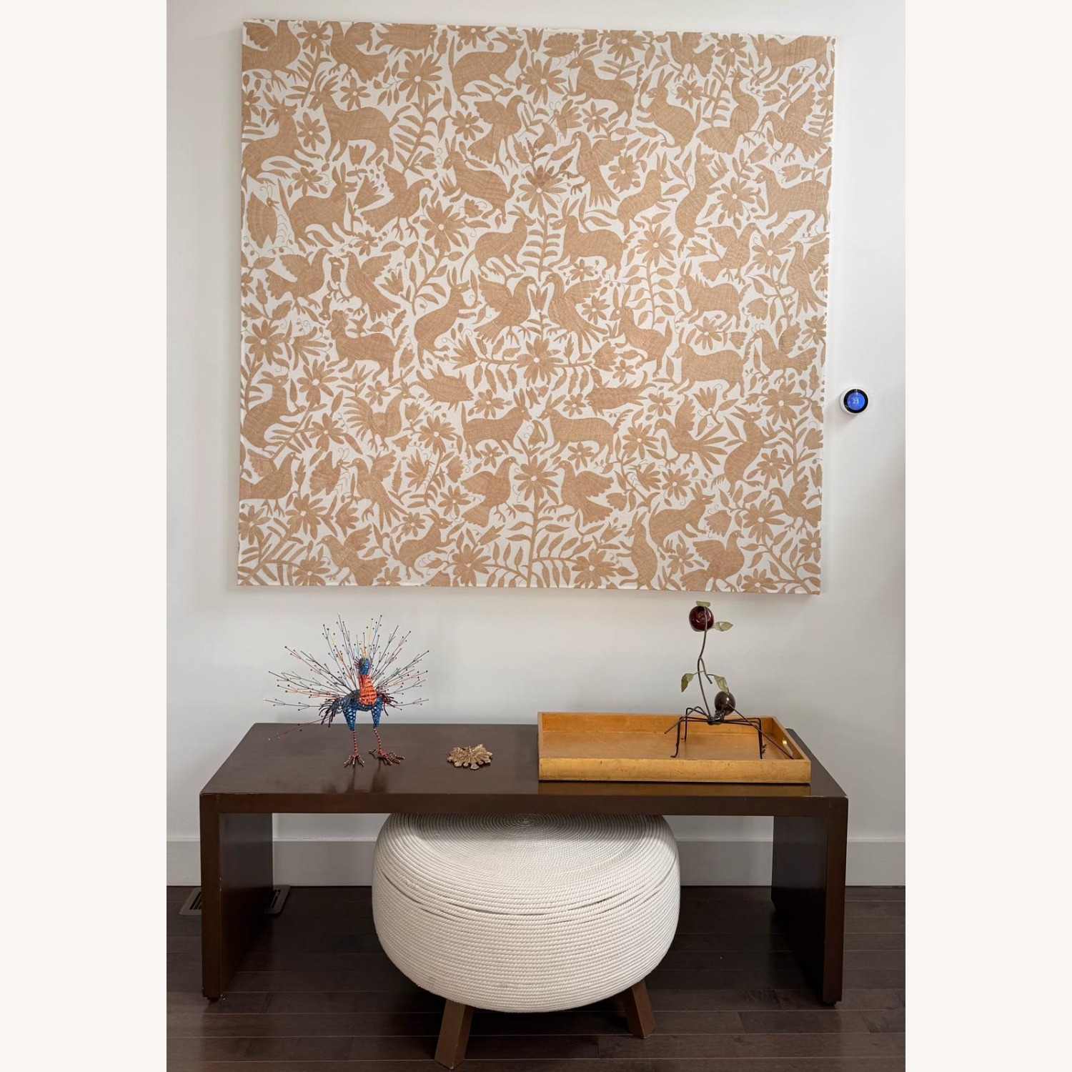 Modern Solid Wood Bench - image-1