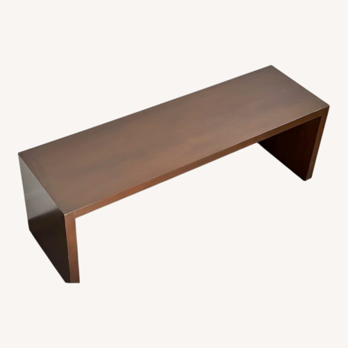 Used Modern Solid Wood Bench for sale on AptDeco