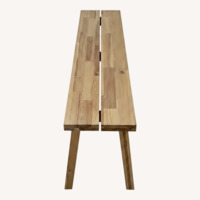 Modern Solid Wood Bench