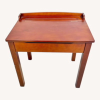 Melissa And Doug Dark Brown Wood Desk and Chair