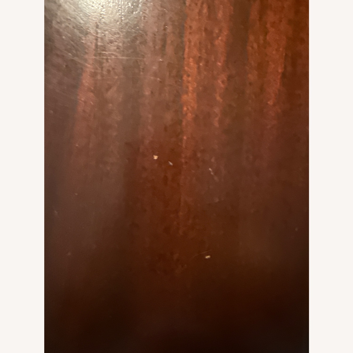 Macy's Dark Brown Wood Dining Table - image-4
