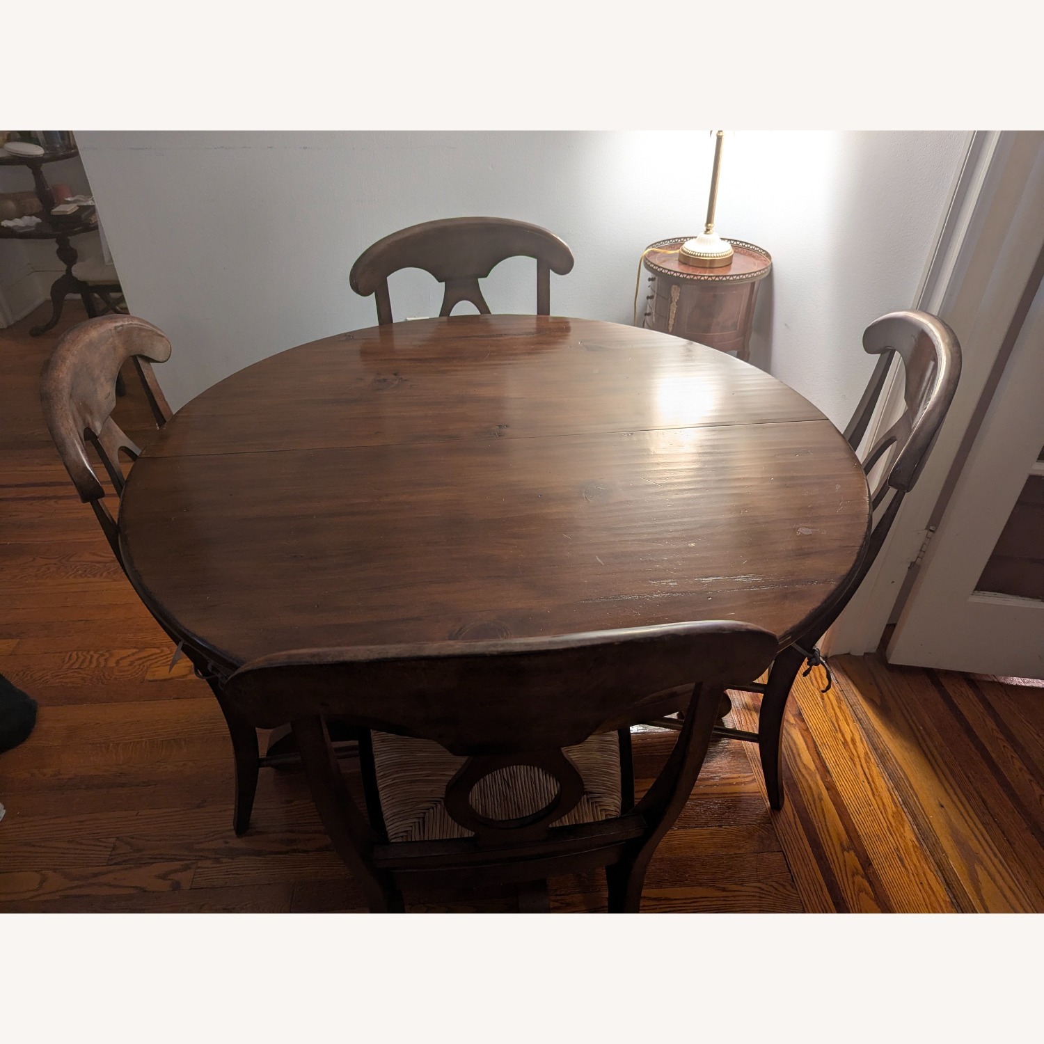 Pottery Barn Tivoli Chestnut Wood Dining Sets - image-4