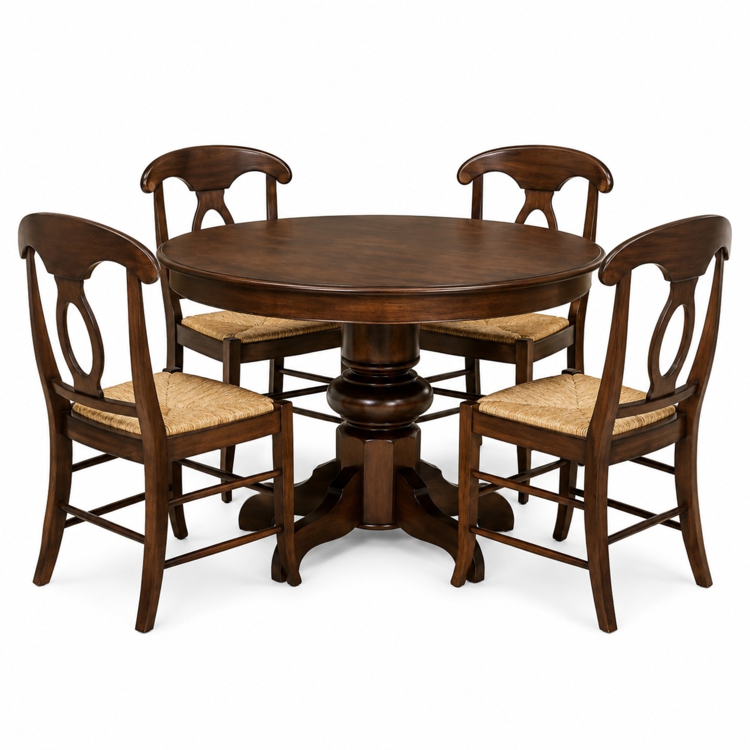 Pottery Barn Tivoli Chestnut Wood Dining Sets - image-5