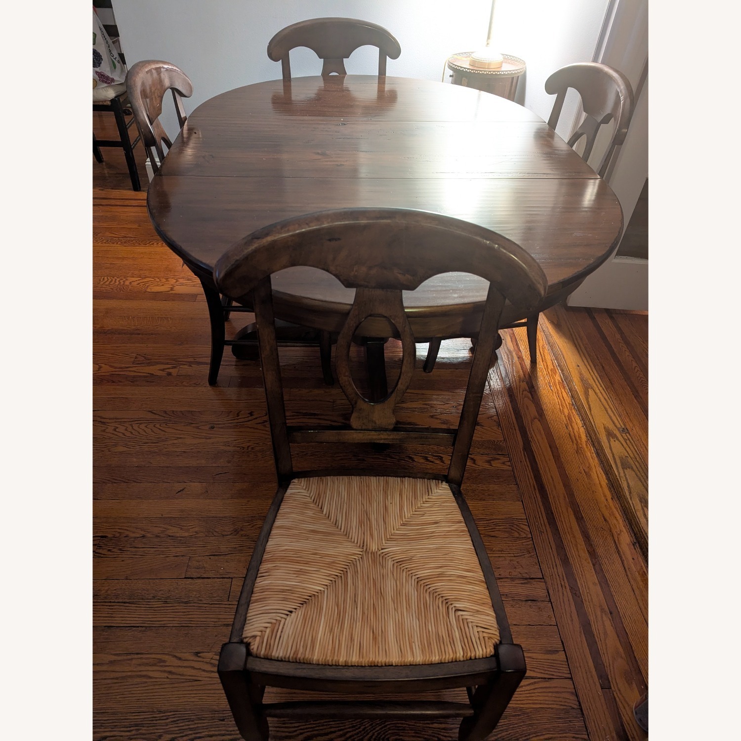 Pottery Barn Tivoli Chestnut Wood Dining Sets - image-3