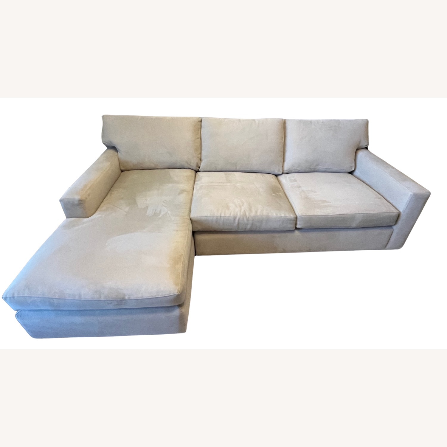 Crate & Barrel Axis Sleeper Sectional Chaise - image-14