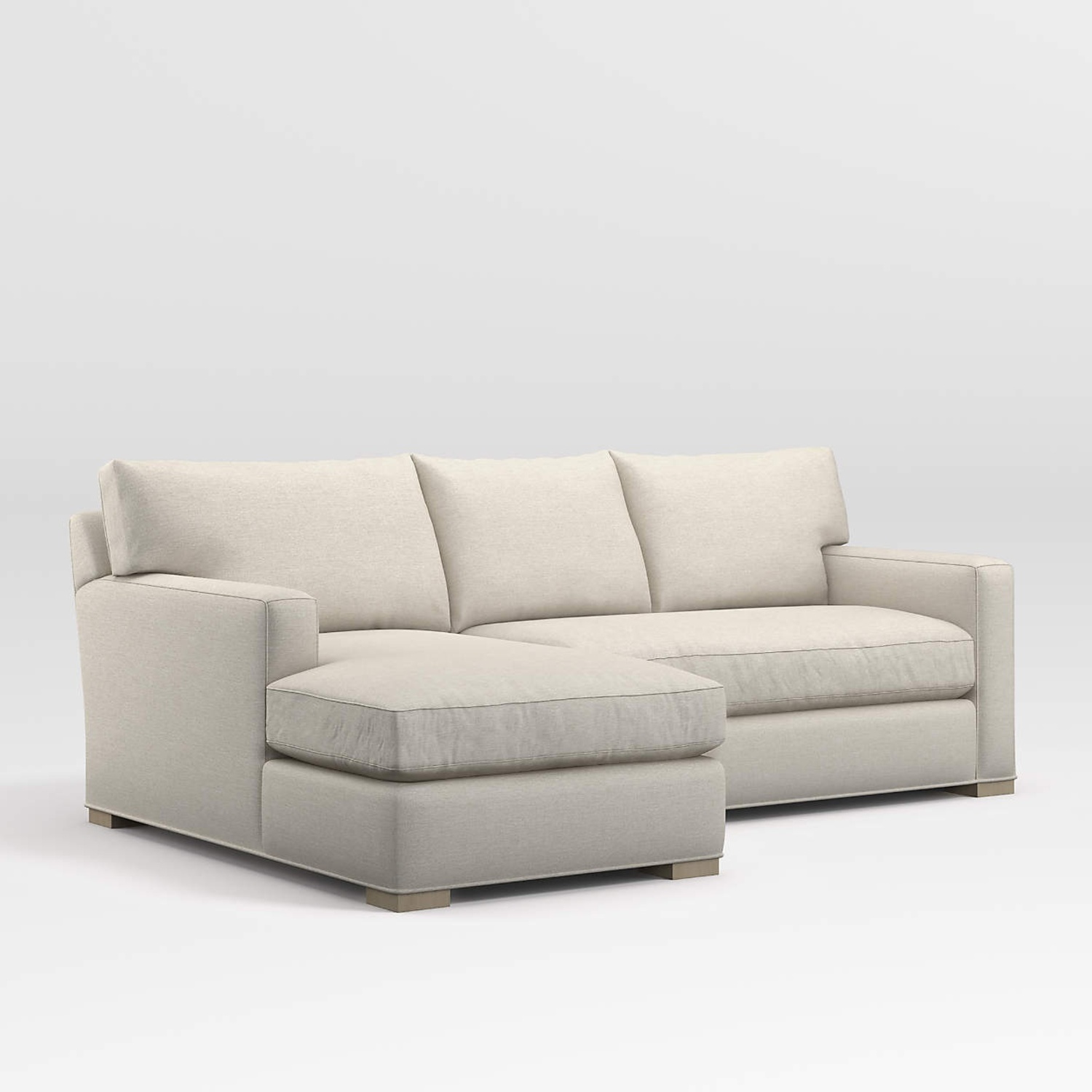 Crate & Barrel Axis Sleeper Sectional Chaise - image-17