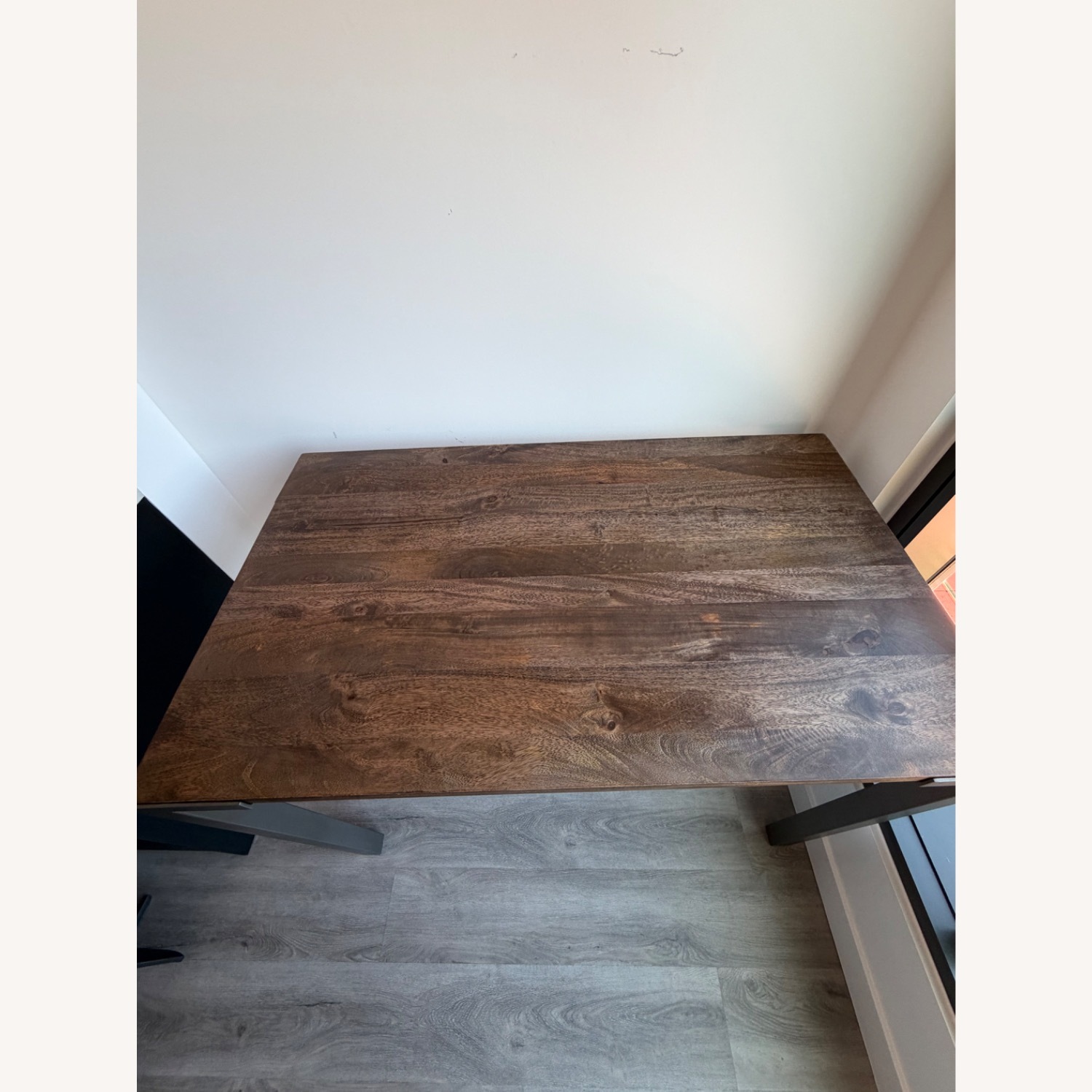 CB2 Dark Brown Wood Kitchen Island - image-3
