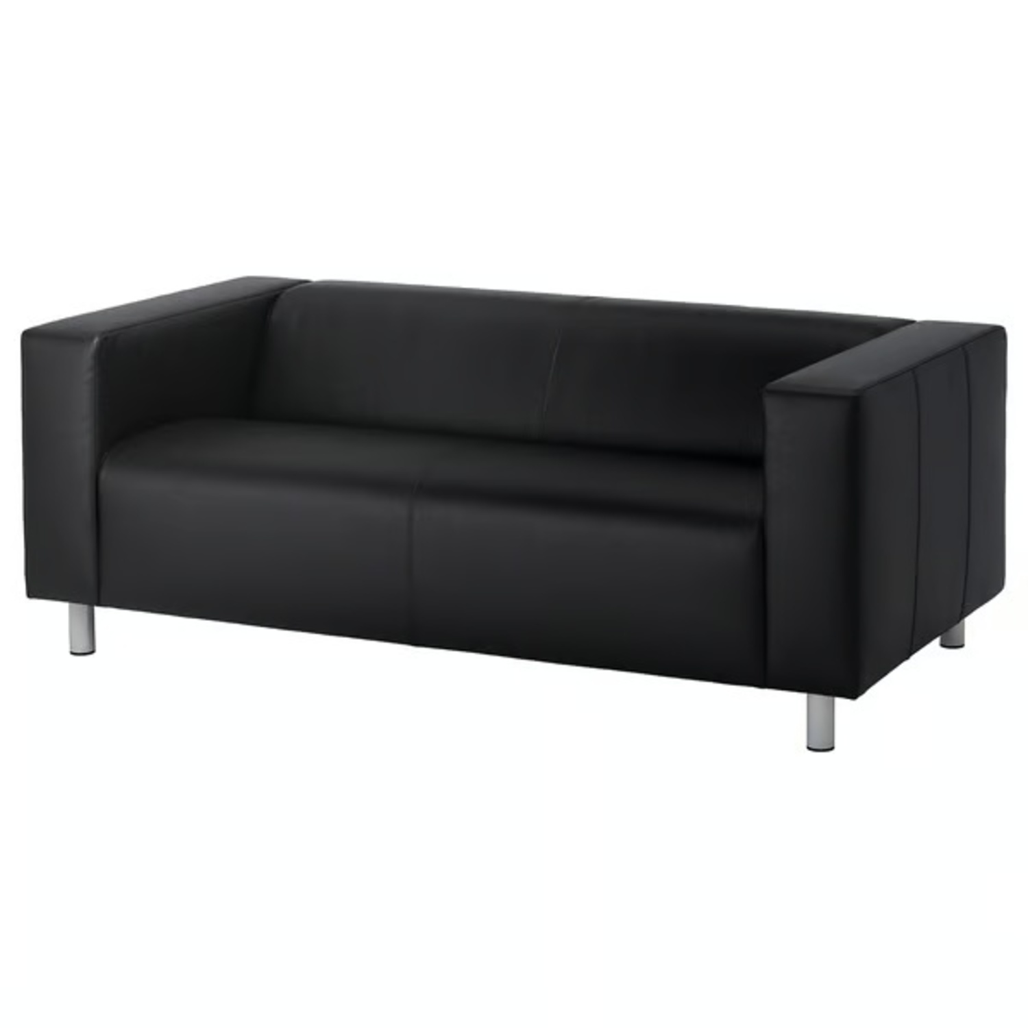 IKEA Black Loveseat - image-4
