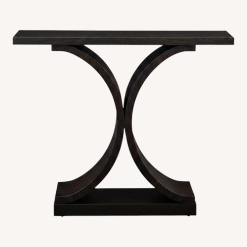 Used Mid-century Modern Black Console Table for sale on AptDeco