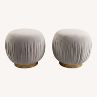 Light Gray Ottoman