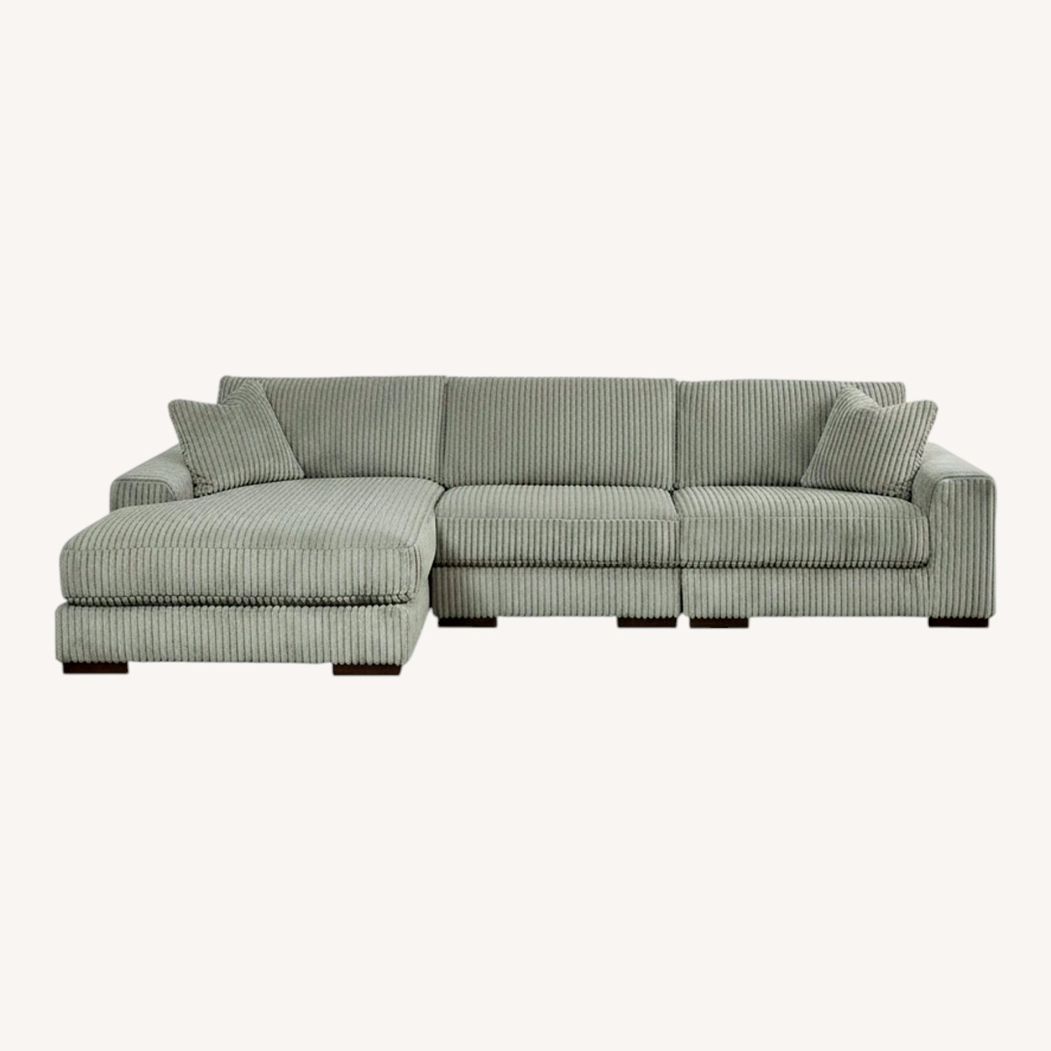 Ashley Furniture Light Gray 3+ Piece Sectional - image-0