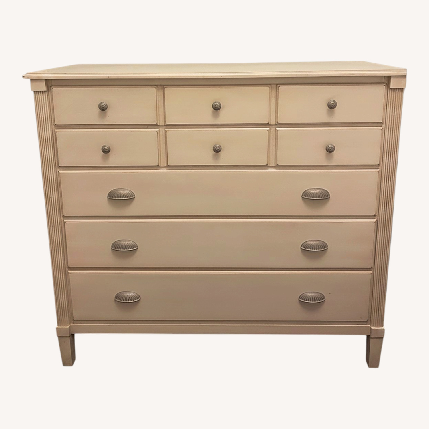 Ethan Allen Off-White Dresser - image-0