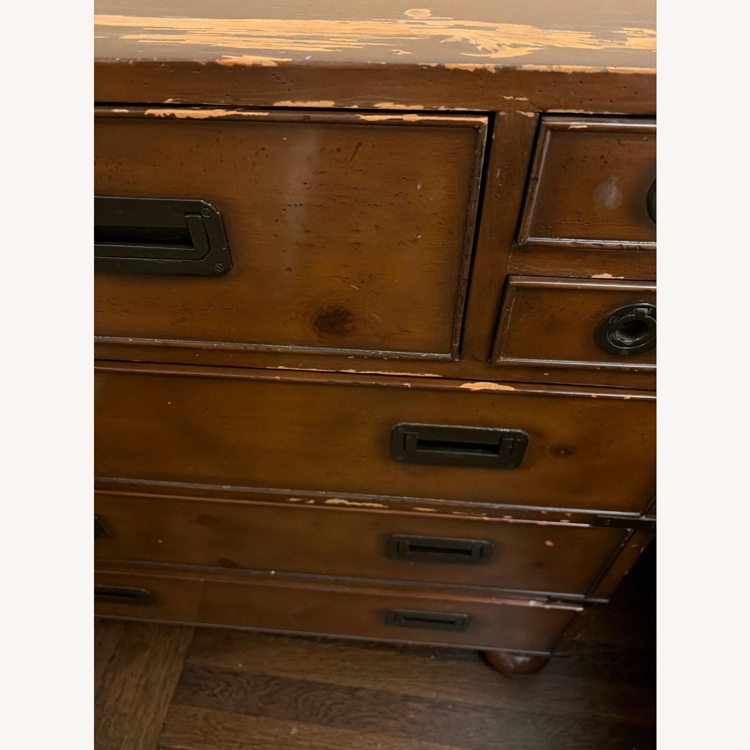 Vintage/Antique Natural Dresser - image-5