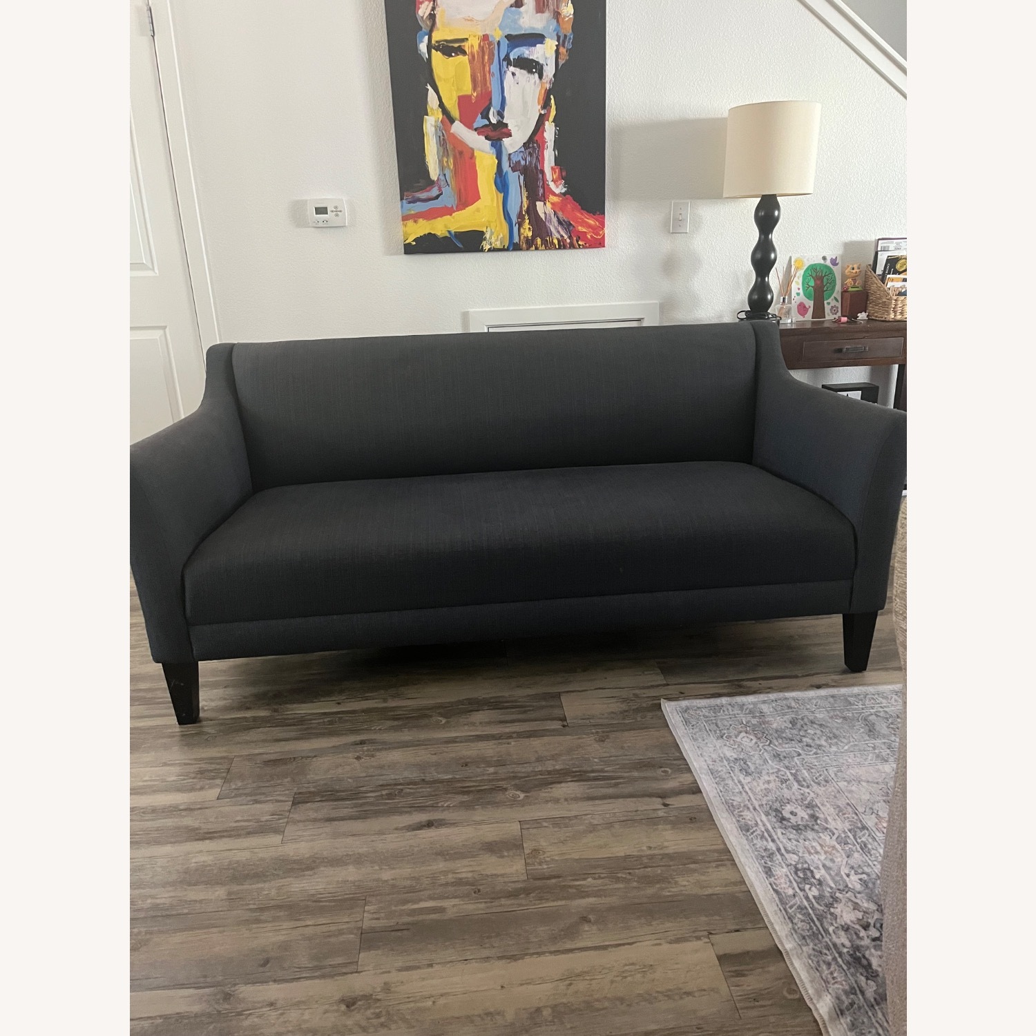 Crate & Barrel Margot II Tight Back Loveseat - image-1