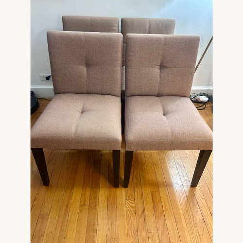 Used Crate & Barrel Light Brown Epoch Side Chair for sale on AptDeco