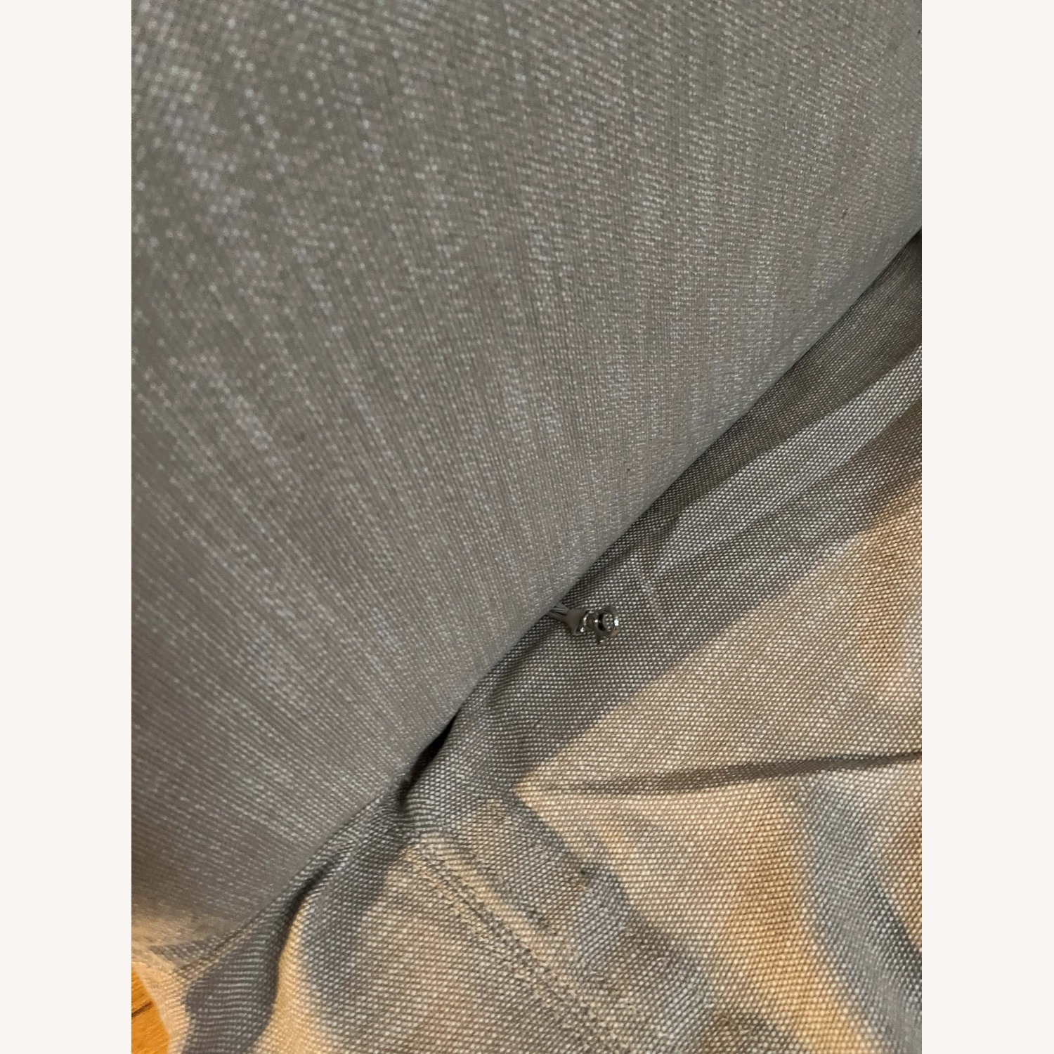 Restoration Hardware  Belgian Slop Arm Sofa in Performance Linen - image-2