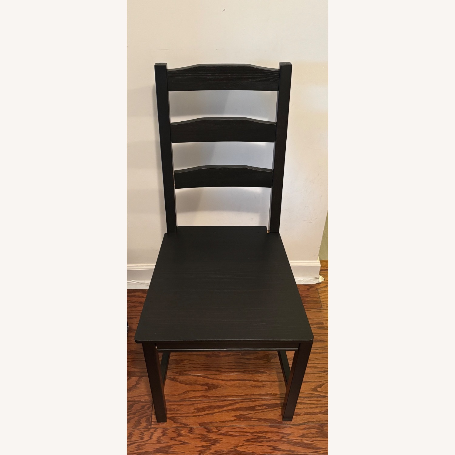 IKEA JOKKMOKK Black Wood Dining Table and Chairs - image-4