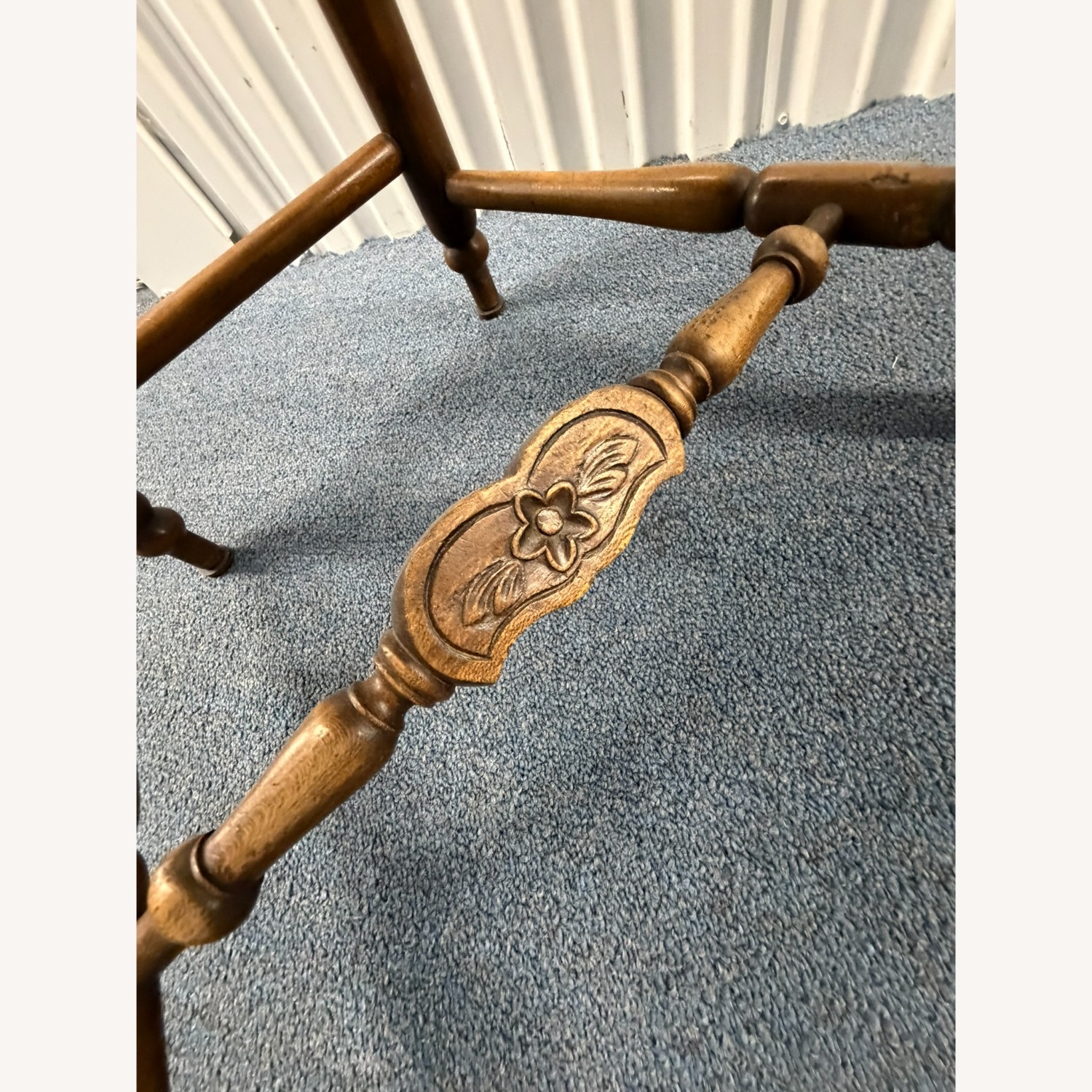 Vintage/Antique Natural Wood Dining Chairs - image-4
