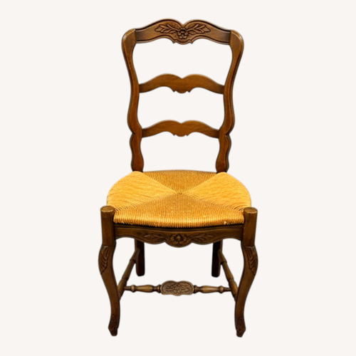 Used Vintage/Antique Natural Wood Dining Chairs for sale on AptDeco