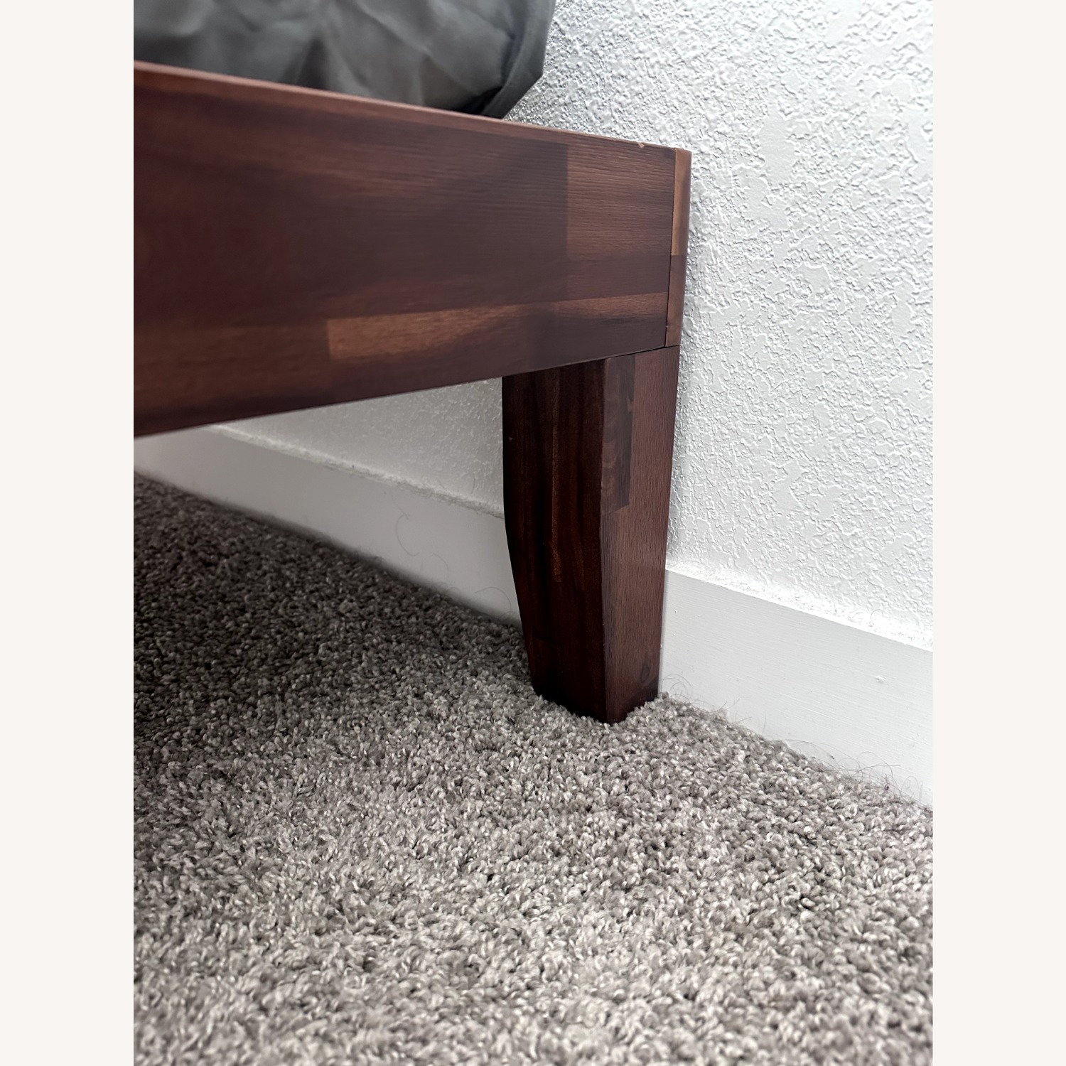 Amazon Dark Brown Queen Bed - image-8