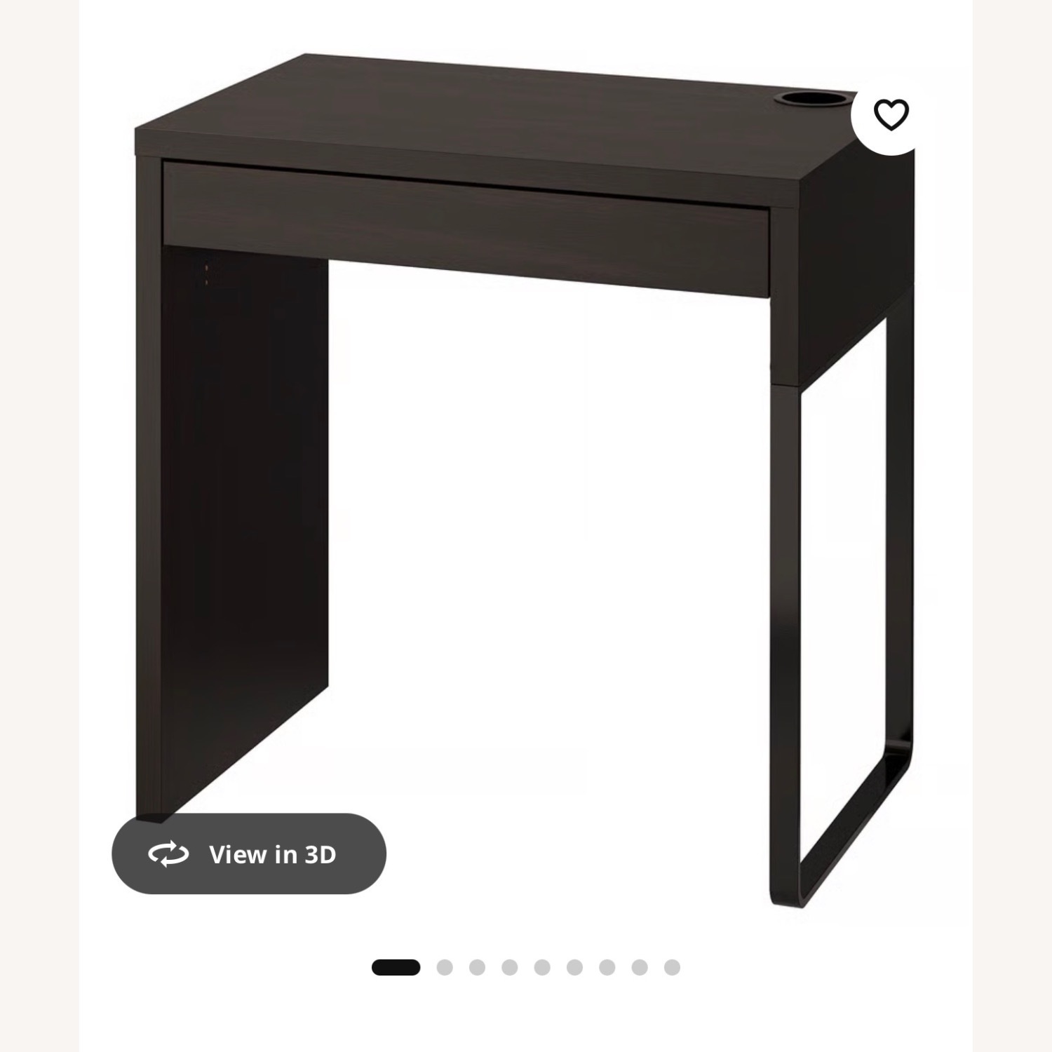 IKEA Micke Desk Black Desk - image-1