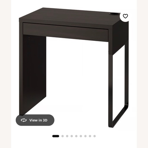 Used IKEA Micke Desk Black Desk for sale on AptDeco