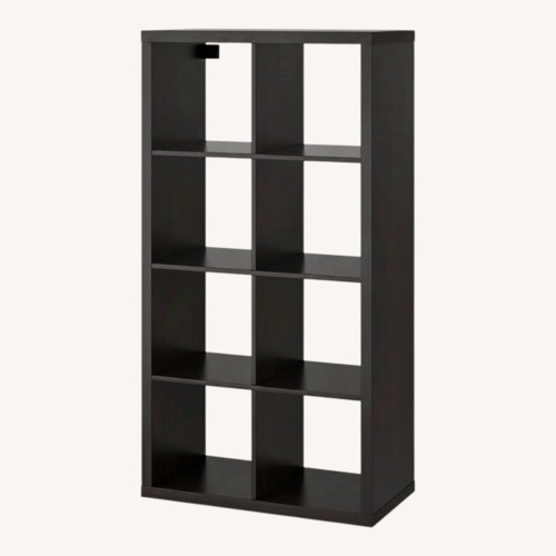 Used IKEA KALLAX Black Shelf for sale on AptDeco