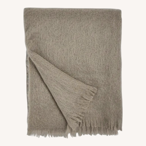 Used Lulu & Georgia Aimee Mohair Throw for sale on AptDeco
