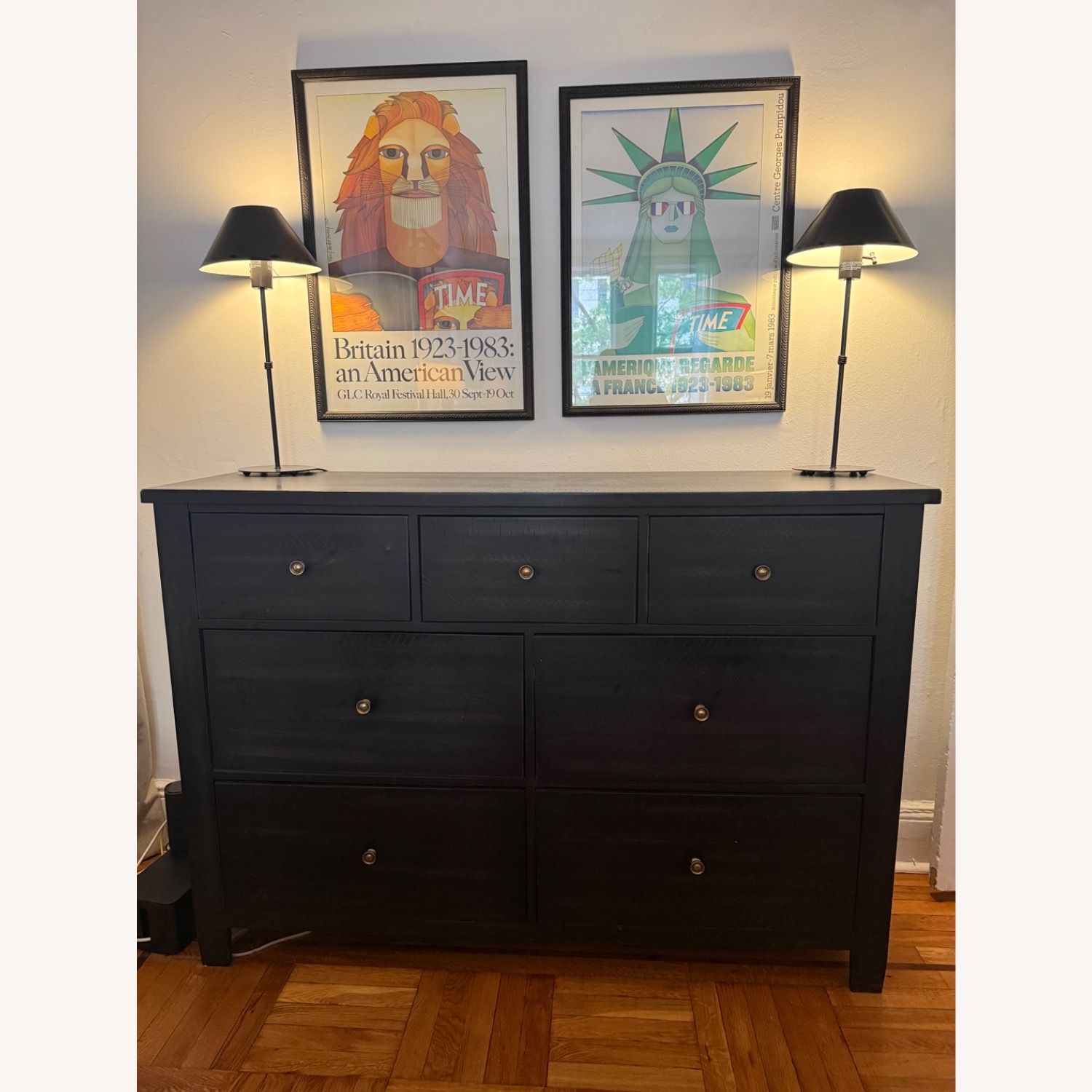 Wayfair Black Wood Dresser - image-2