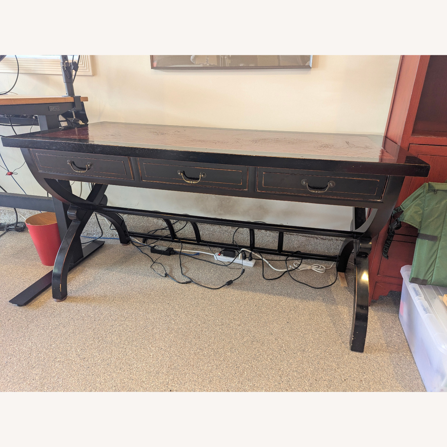 Beijing Craftsman Vintage Style Chinese Desk  - image-1