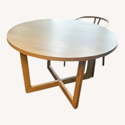 Used Natural Wood Dining Table for sale on AptDeco