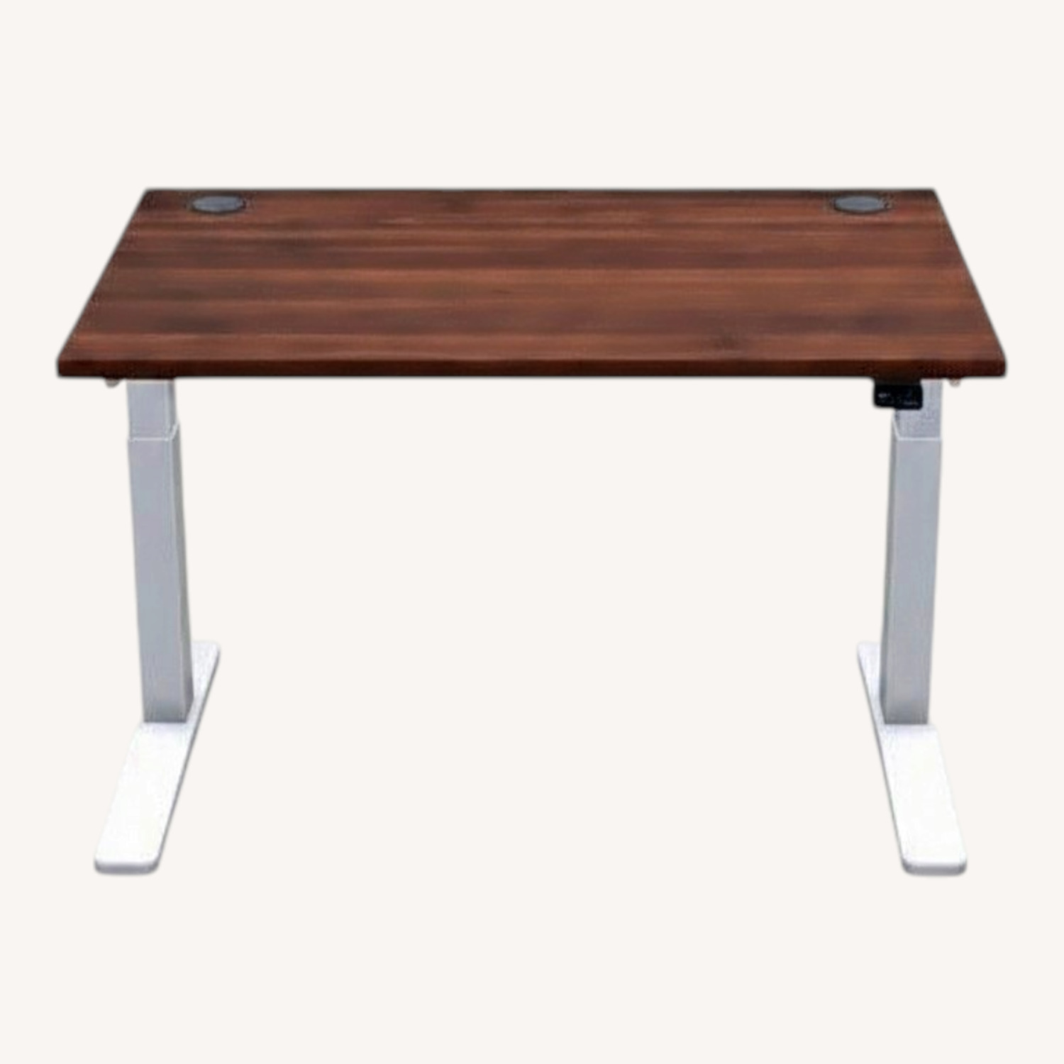 Uplift Standing Desk White Wood Veneer Desk - image-0