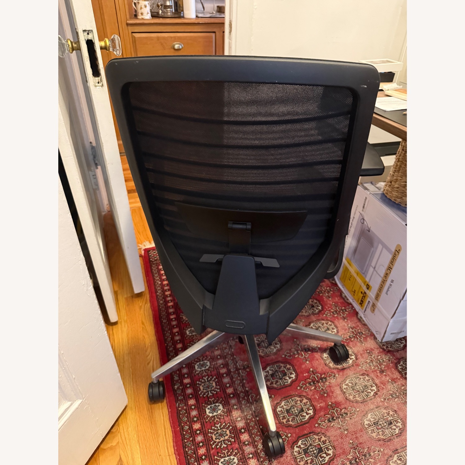 Branch Ergonomic Chair Black Fabric Office Chair - image-2